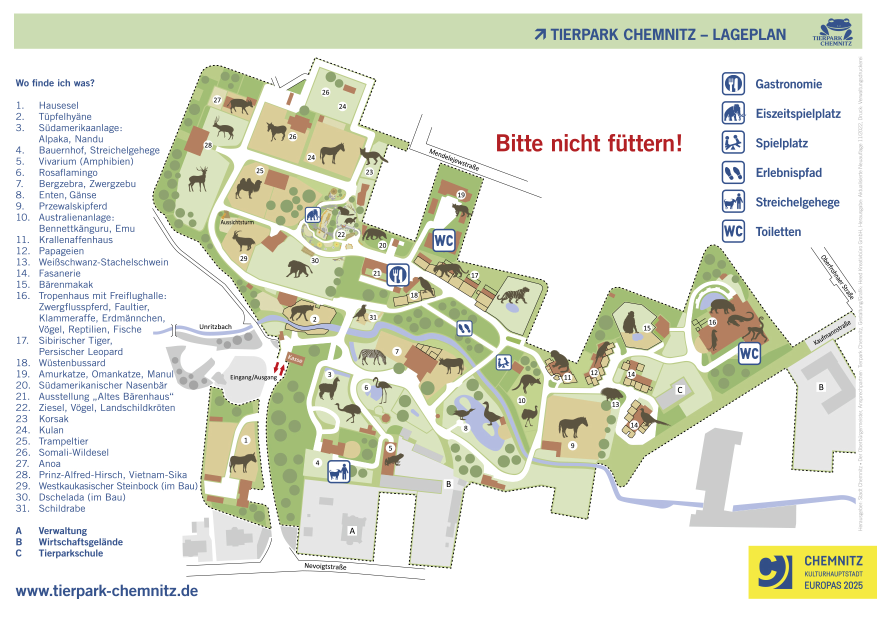 Tierpark Chemnitz Tierpark